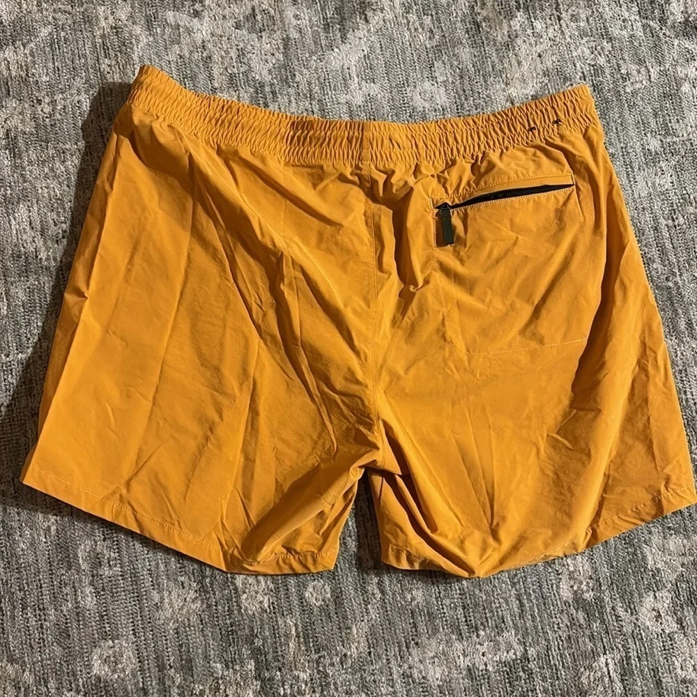 Bonobos mens XXL Bright Orange  Swim Shorts- 7 in inseam - like new